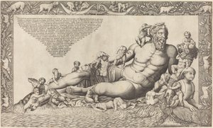 Le dieu fleuve Nil - Nicolaus Beatrizet