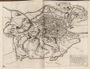 Carte topographique de la Rome antique - Nicolaus Beatrizet