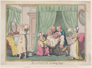 La nuit de noces de Falstaff, octobre 1807 - Nicolaus Heideloff