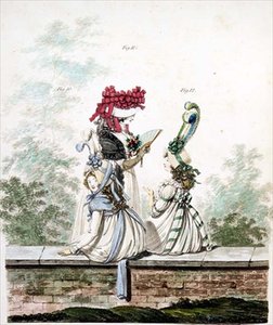 Robes du matin, figs. 10 - Nicolaus von Heideloff
