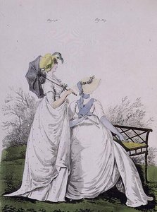 Robes du matin, figs. 338 et 339 de `Galerie de la mode