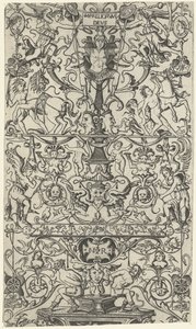 Fragment de panneau ornemental avec Mars - Nicoletto da Modena