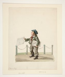 Le vendeur de journaux - Nicolino Calyo