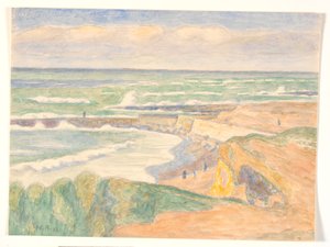 Falaises à Bovbjerg - Niels Jakob Jakobsen Bjerre