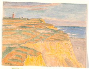 Les falaises et le phare de Bovbjerg - Niels Jakob Jakobsen Bjerre