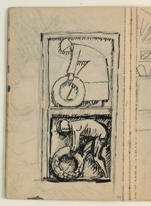 Esquisse pour la tombe de Poul S. Christiansen - Niels Larsen Stevns