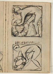 Esquisse pour la tombe de Poul S. Christiansen