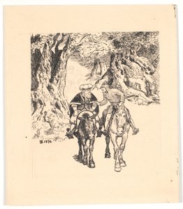 La chevauchée de Gane et Blancandrin