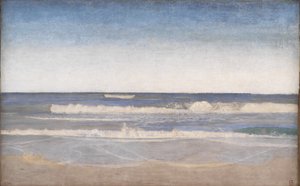 Grosses vagues sur la côte ouest du Jutland - Niels Skovgaard