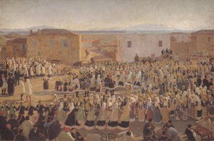 La danse des femmes à Mégare - Niels Skovgaard