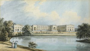 Vue du Palais Alexandre à Tsarskoïe Selo