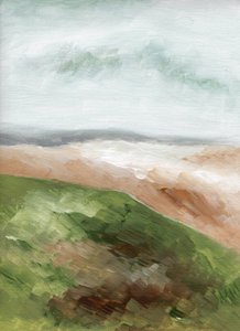 Paysage côtier abstrait - Nikita Jariwala
