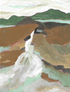Cascade dans un paysage de montagne - Nikita Jariwala