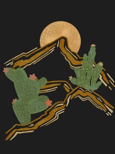 Les Montagnes de la Lune du Désert - Nikita Jariwala