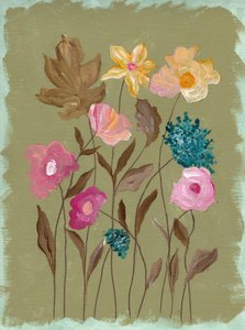 Fleurs de jardin à la manière d
