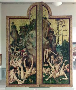 Le martyre des dix mille (panneau) - Niklaus Manuel