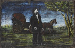 Le riche marchand - Niko Pirosmani