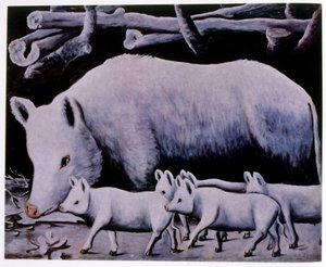 Les cochons blancs