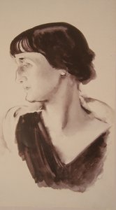 Portrait de la poétesse Anna Akhmatova