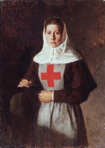 Une infirmière, 1886 - Nikolai Aleksandrovich Yaroshenko