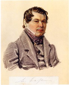 Portrait du décembriste Mikhaïl Narychkine 1798-1863, 1832-1833