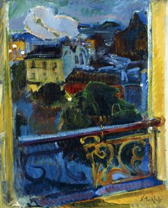 Paris, Montparnasse la nuit, c.1905 - Nikolai Alexandrovich Tarkhoff