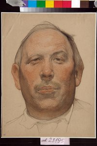 Portrait de Demian Bedny - Nikolai Andreevich Andreev