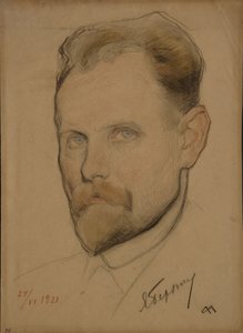 Portrait de Jan Berzin 1889-1938, 1921