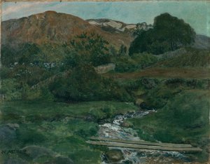 Nuit claire à Jolster, vers 1907 - Nikolai Astrup