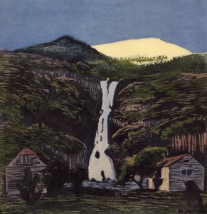 Cascade et glacier