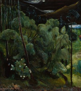 Femme dans la forêt