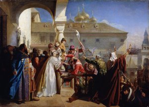 Le soulèvement de Moscou en 1682 - Nikolai Dmitrievich Dmitriev Orenburgsky
