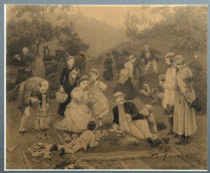 Thé des propriétaires terriens - Nikolai Dmitrievich Dmitriev Orenburgsky