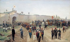 Capitulation turque à Nikopol le 4 juin 1877, 1883