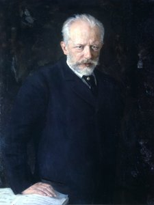 Tchaïkovski, peinture de Kulnetsov - Nikolai Dmitrievich Kuznetsov
