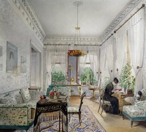 Intérieur de la maison Lopuchin