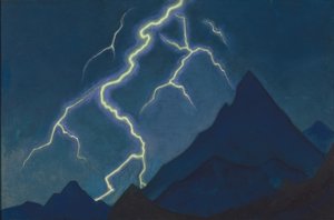 Appel du Ciel. Éclair, 1935-1936 - Nikolai Konstantinowitsch Roerich