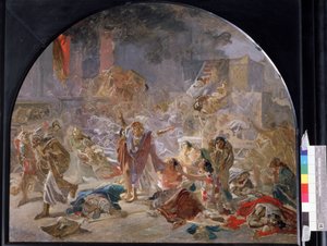 La destruction du temple de Jérusalem - Nikolai Nikolajevitch Gay