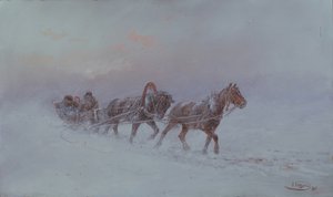 Tempête de neige, 1901 - Nikolai Nikolayevich Karasin
