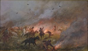La défaite des troupes de Pougatchev près de Troitsk - Nikolai Nikolayevich Karasin