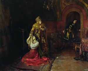 Les derniers instants de la famille Godounov - Nikolai Pavlovich Shakhovskoi