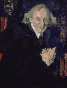 Portrait du poète Vyacheslav Ivanovich Ivanov (1866-1949) vers 1920 - Nikolai Pavlovich Ulyanov
