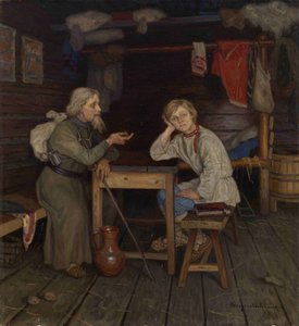 Jeune moine, 1889 - Nikolai Petrovich Bogdanov Belsky