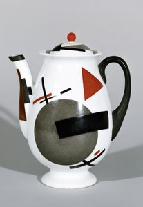 Cafetière, vers 1924 (porcelaine) - Nikolaj Mihailovic Suetin