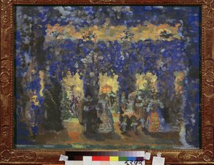 Pavillon dans les jardins du palais - Nikolaj Nikolaevic Sapunov