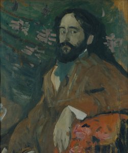 Portrait du peintre Nikolaï Milioti 1874-1962, 1908
