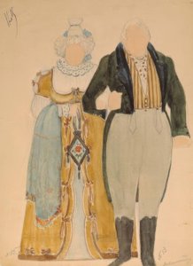 Esquisses de costumes - Nikolaj Pawlowitsch Uljanow