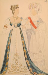 Esquisses de costumes - Nikolaj Pawlowitsch Uljanow