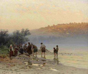 Pêcheur sur le Dnepr, 1898