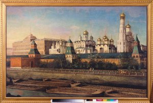Vue du Kremlin de Moscou